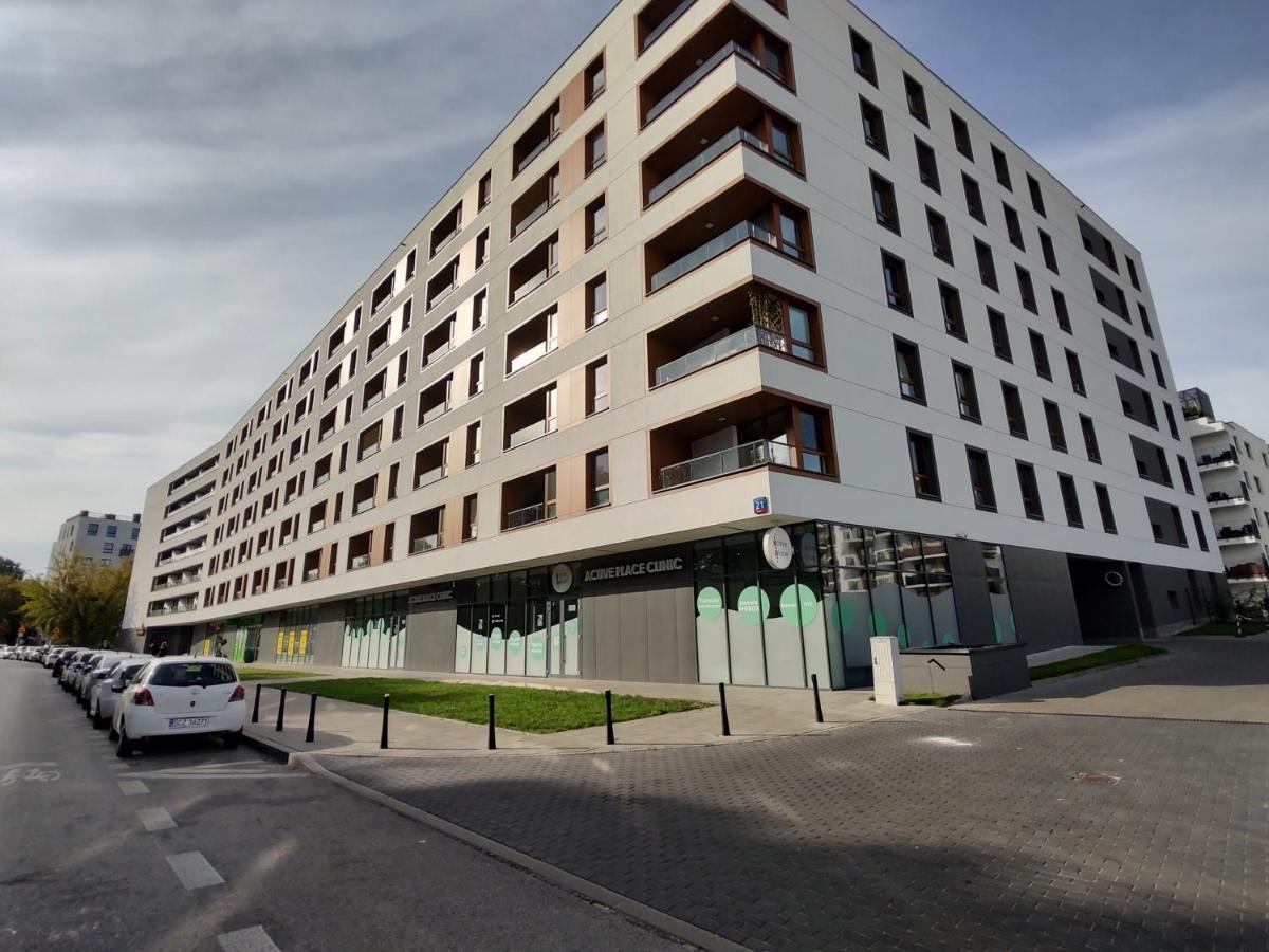 Uroczy Apartament Z Miejscem Na Auto W Garazu Varsóvia Exterior foto