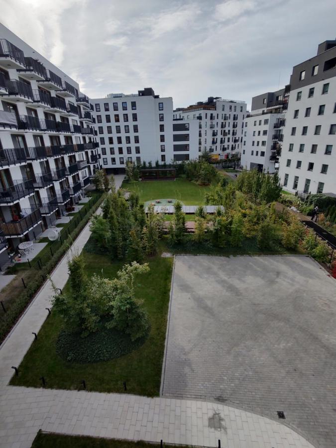 Uroczy Apartament Z Miejscem Na Auto W Garazu Varsóvia Exterior foto